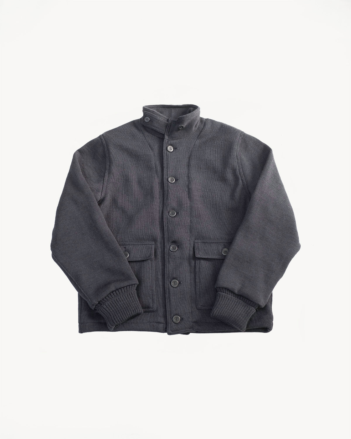 Submariner Sweater Coat - Dark Charcoal