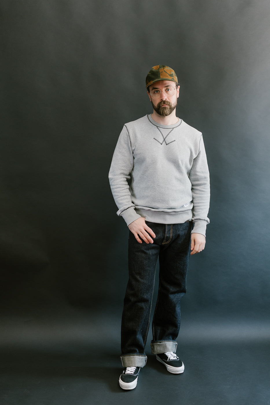 Unstructured Baseball Hat - Ginger Camo