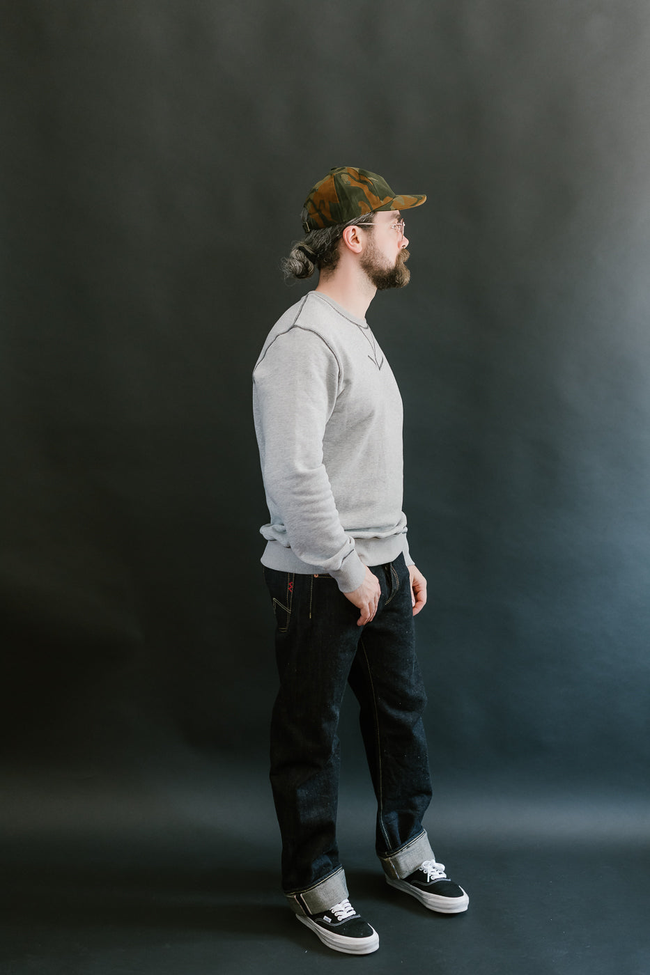 Unstructured Baseball Hat - Ginger Camo