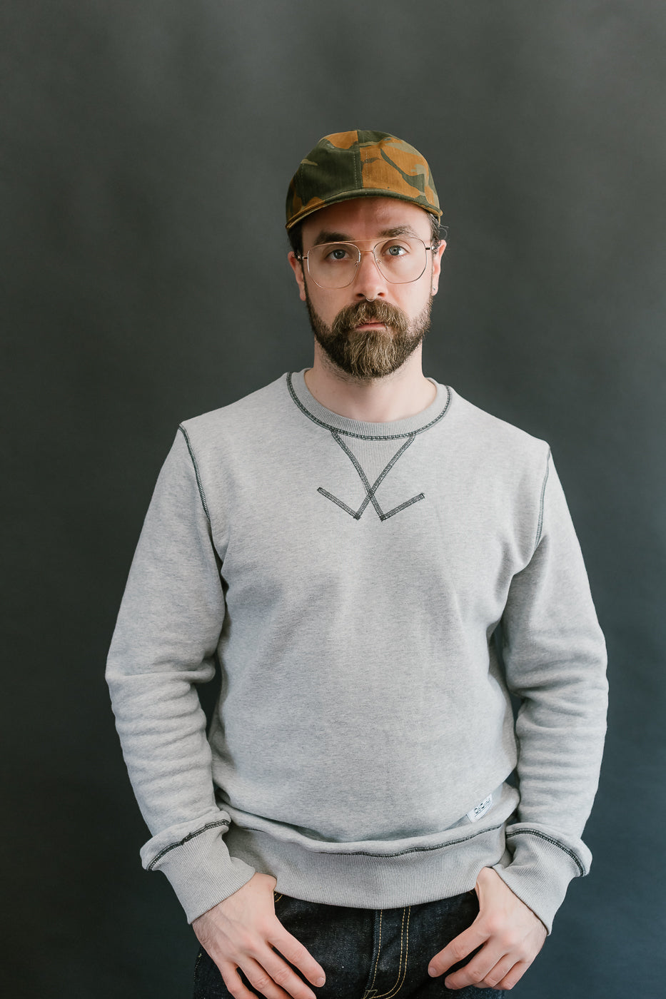 Unstructured Baseball Hat - Ginger Camo