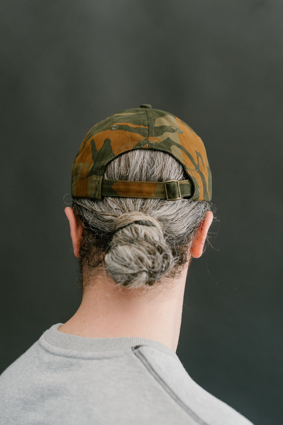 Unstructured Baseball Hat - Ginger Camo