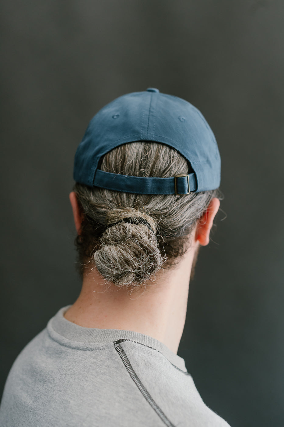 Unstructured Baseball Hat - Mock Blue