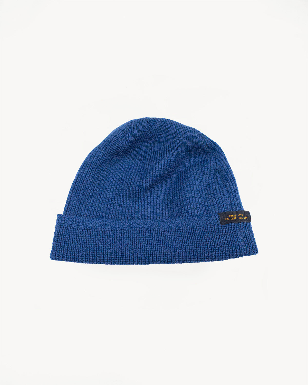 Wool Knit Watch Cap - Dark Royal