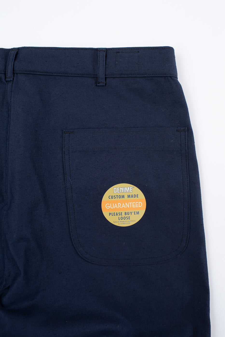 Lot 225 - Back Satin Baker Pants - Navy