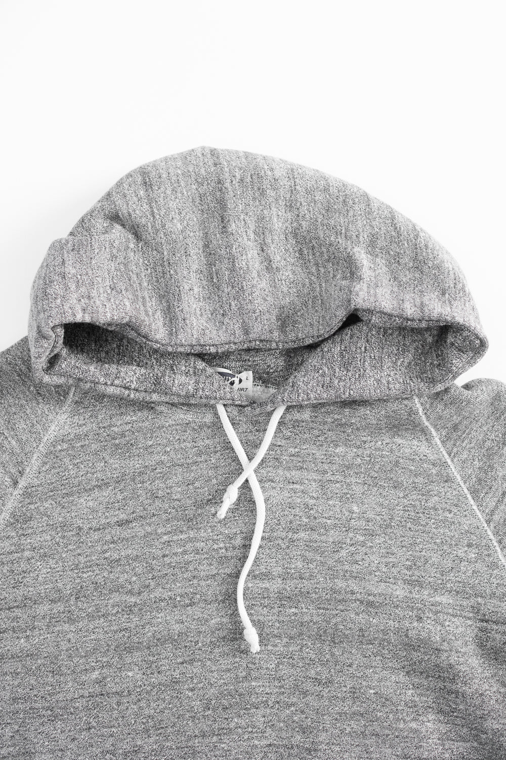 Lot 262 - DENIME - Four Needle Raglan Hoodie - Dark Heather
