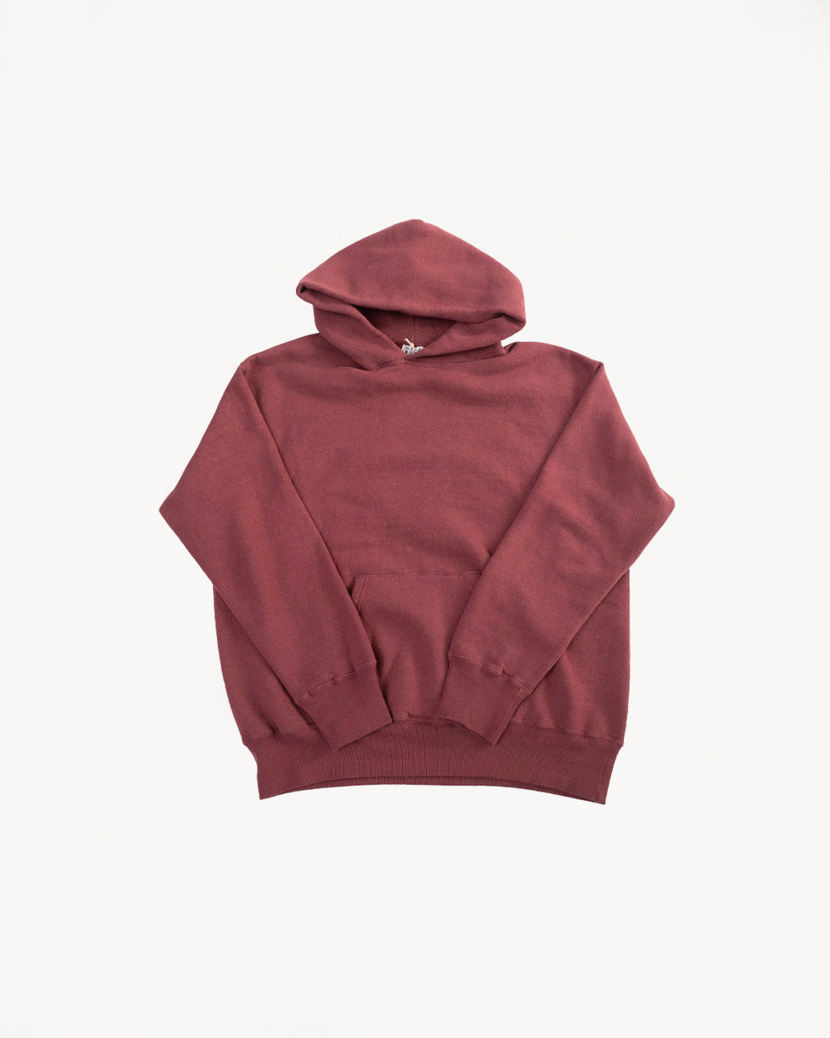Lot 86002 - Loop Wheel Sweat Hoodie - Burgundy