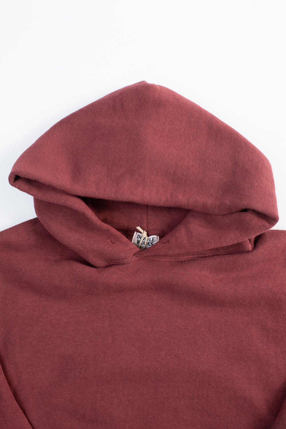 Lot 86002 - Loop Wheel Sweat Hoodie - Burgundy