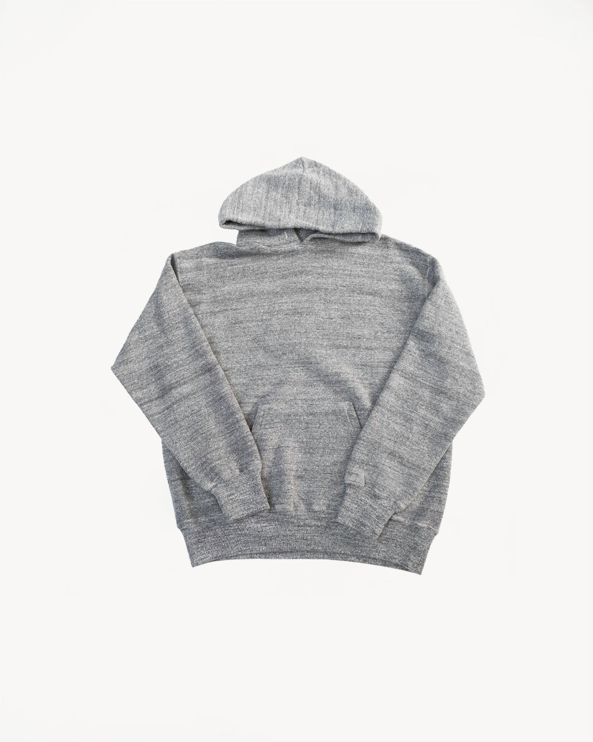Lot 86002 - Loop Wheel Sweat Hoodie - Heather Charcoal