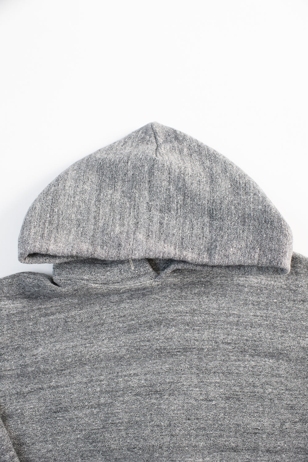 Lot 86002 - Loop Wheel Sweat Hoodie - Heather Charcoal