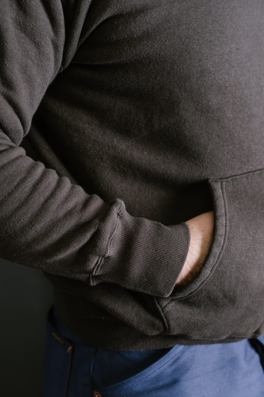 Lot 86002 - Loop Wheel Sweat Hoodie - Sumikuro