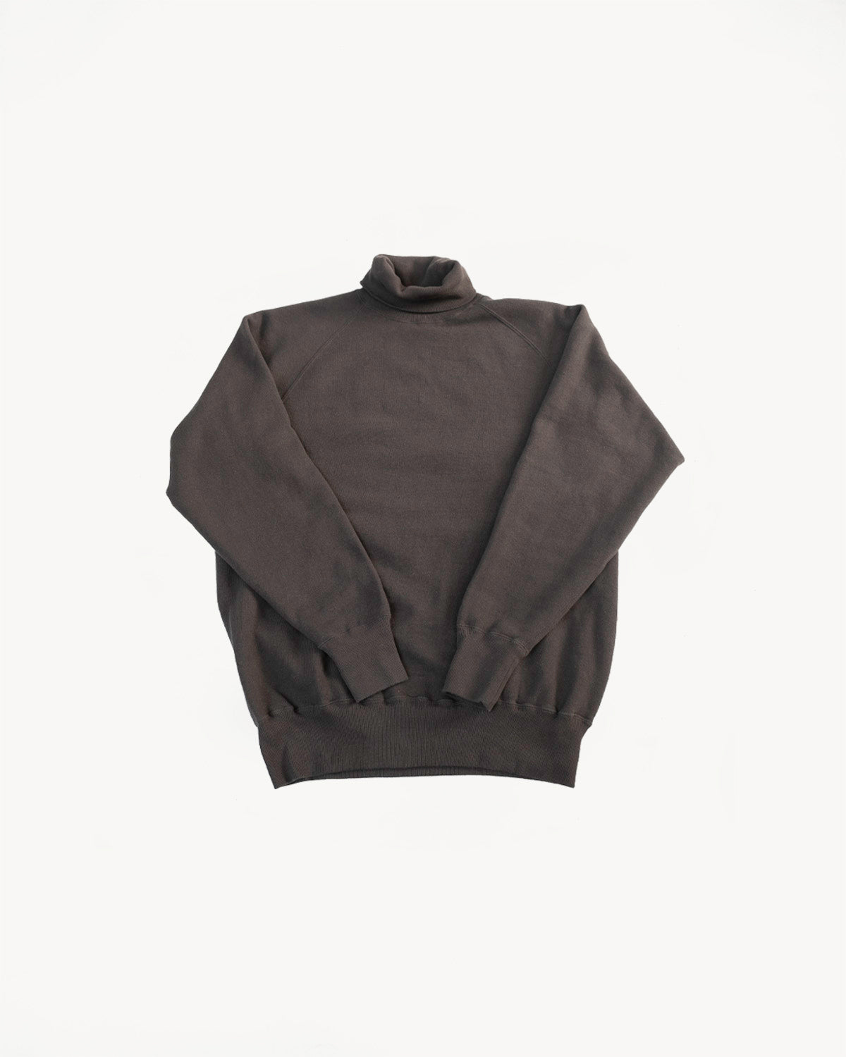 Lot 86013 - Loop Wheel Turtleneck Sweat Shirt - Sumikuro