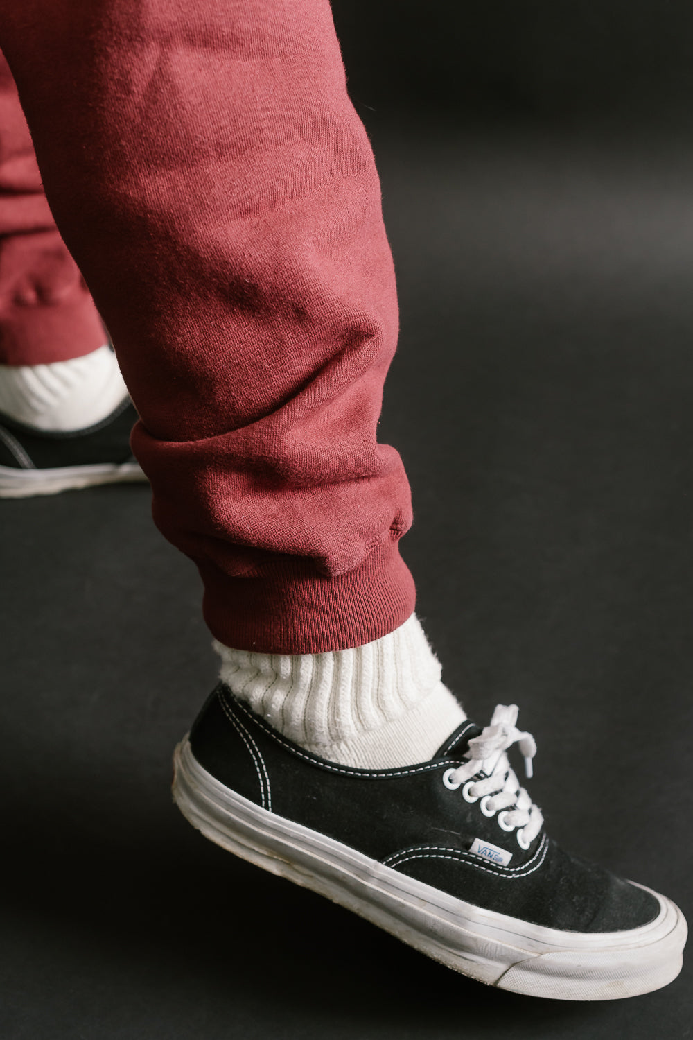 Lot 87006 - Loop Wheel Sweatpants - Burgundy