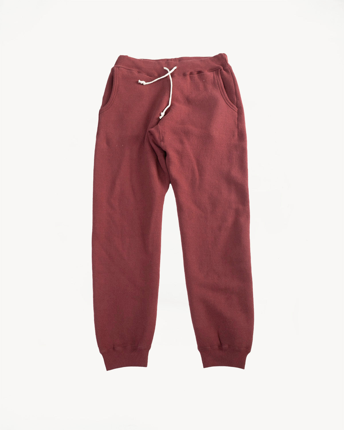 Lot 87006 - Loop Wheel Sweatpants - Burgundy