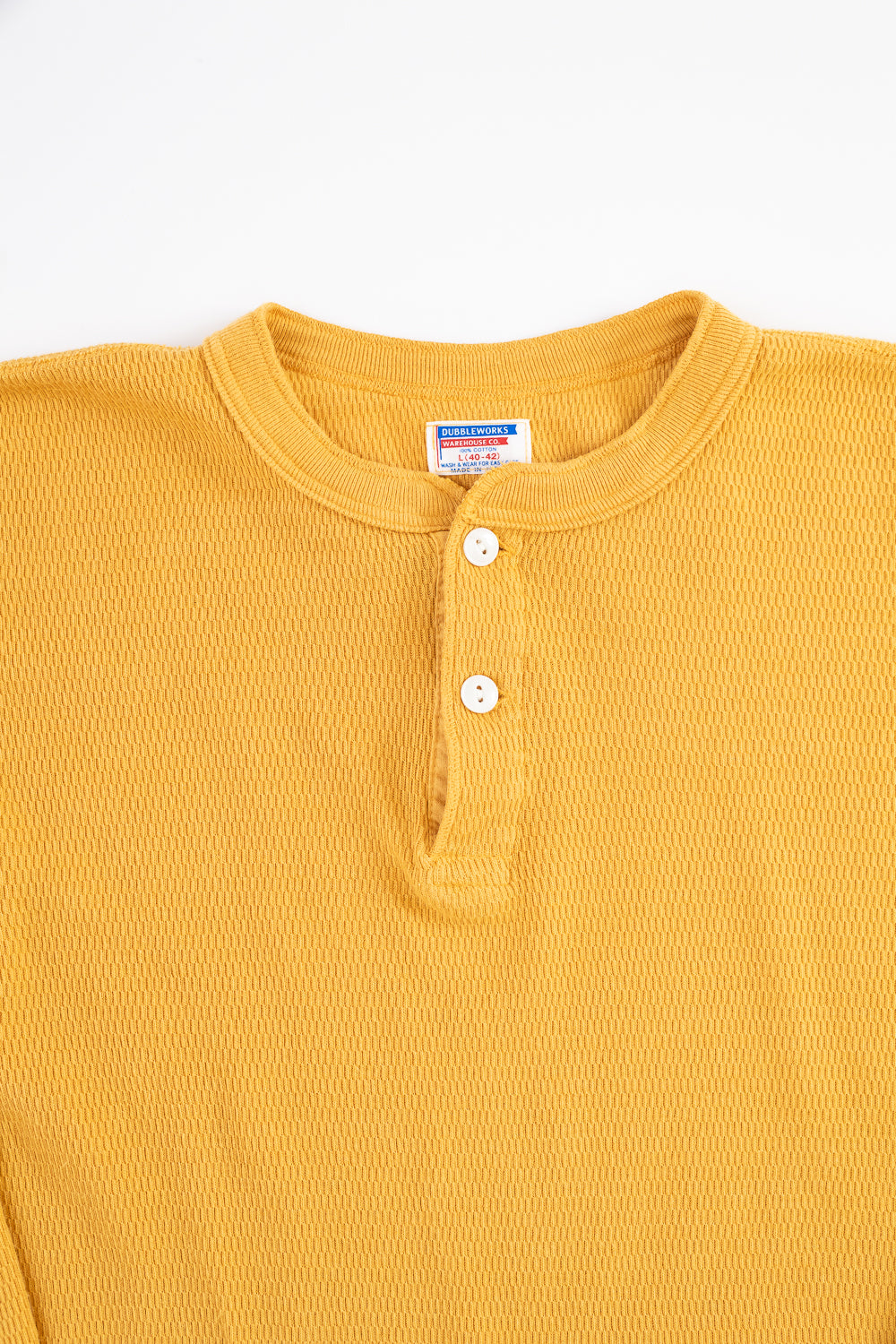 Thermal Henley Neck - Citrus