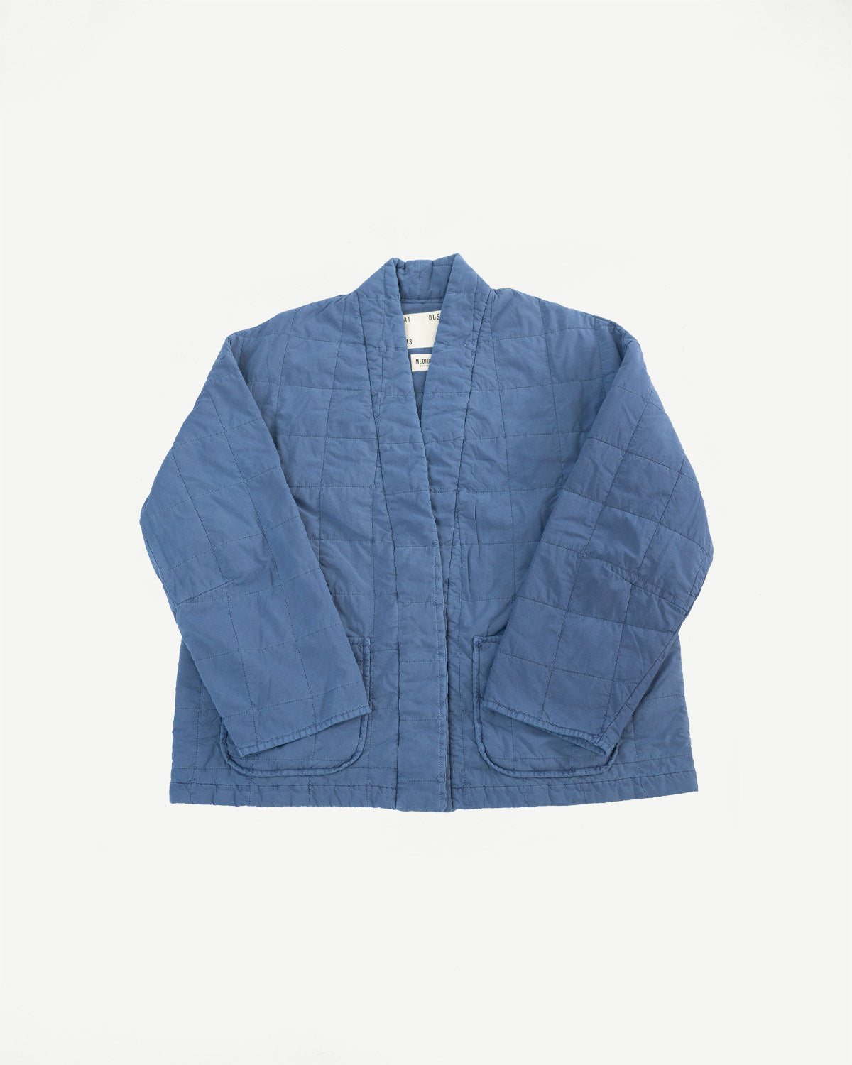 M-B-008 - Edo Jacket Cotton Quilt - Infinity Blue