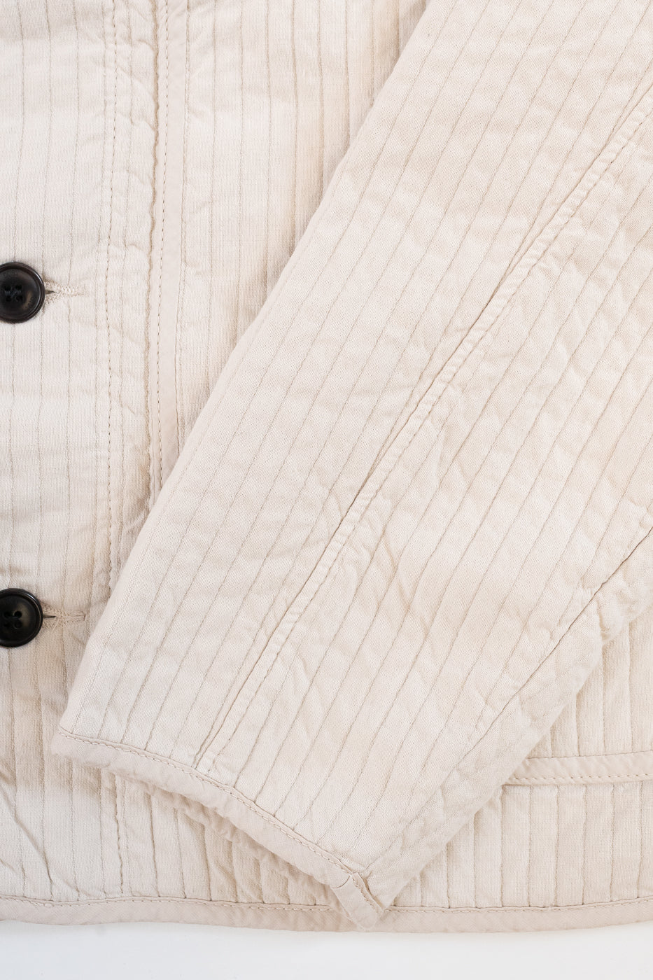 M-B-019 - Baseball Cardigan Armor Quilt Cotton - Shell