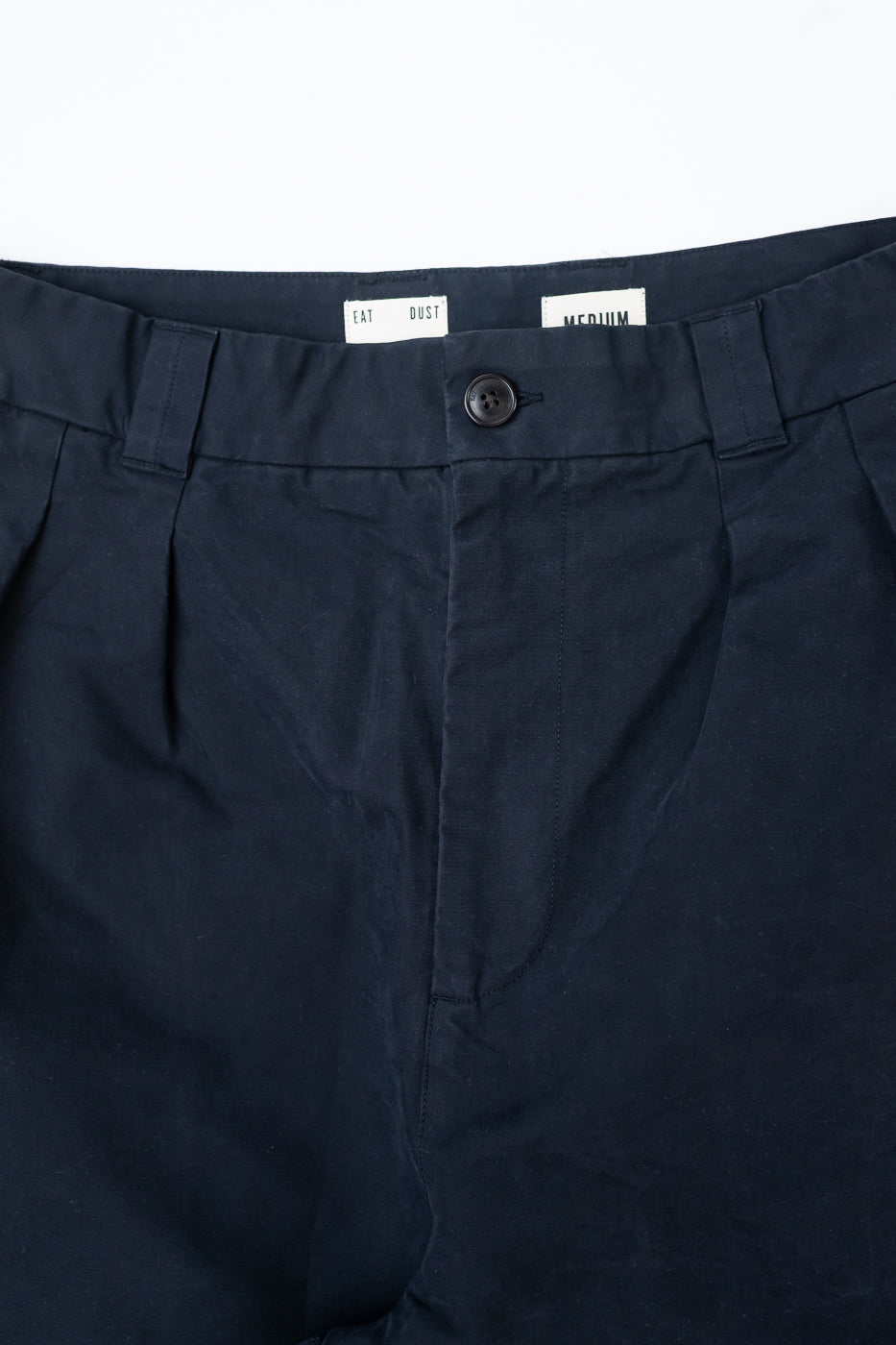 M-C-003 - Officer Chino Nebraska Cotton - Inkt Blue