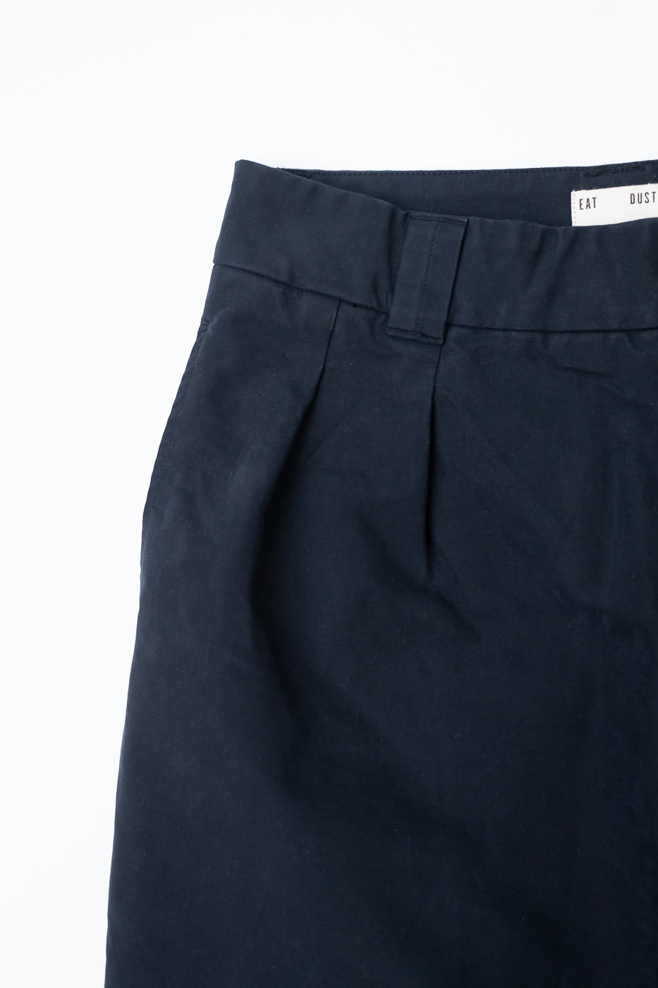 M-C-003 - Officer Chino Nebraska Cotton - Inkt Blue