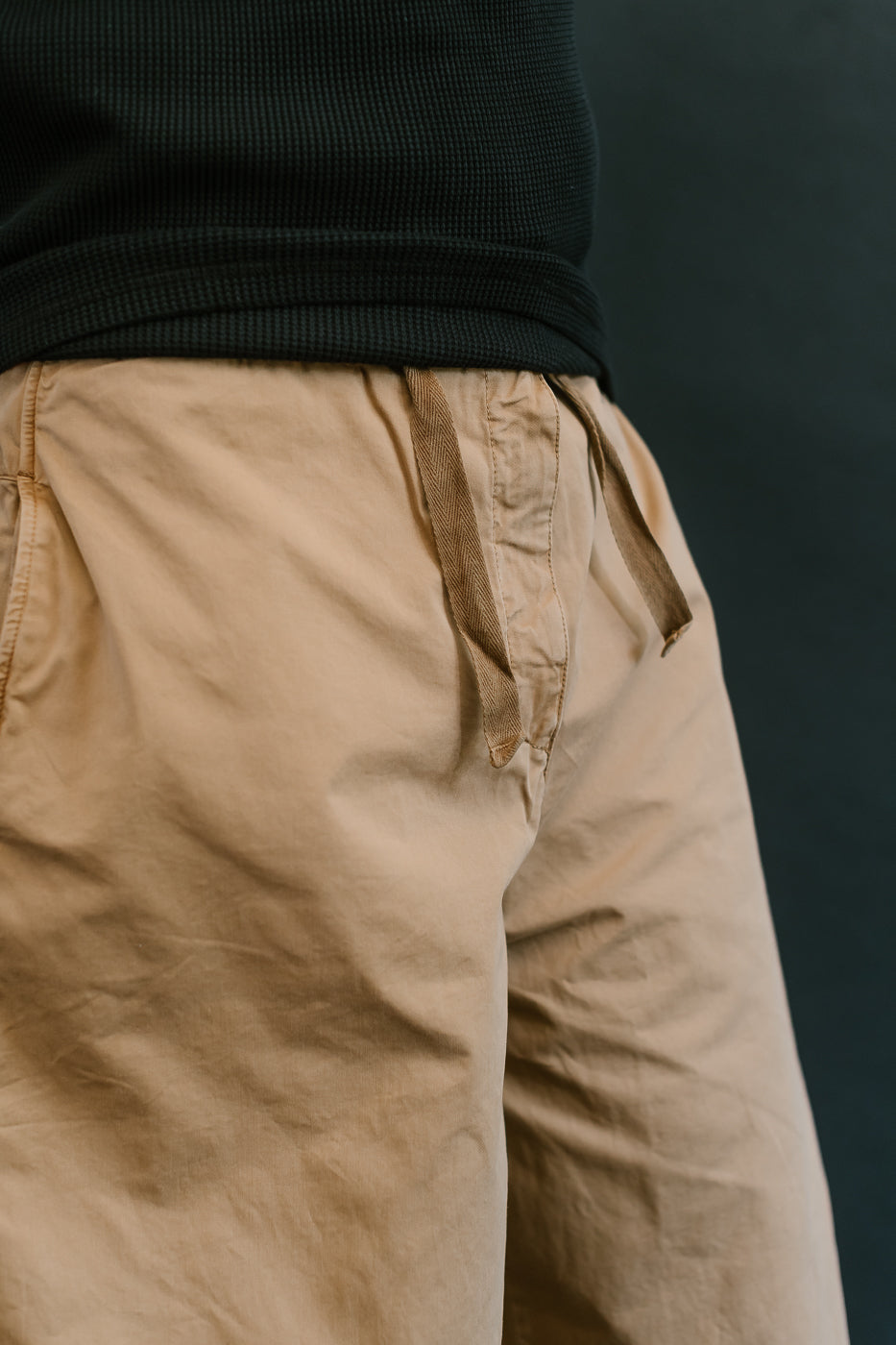 M-C-004 - Sultan Pants Fine Broken Twill - Almond