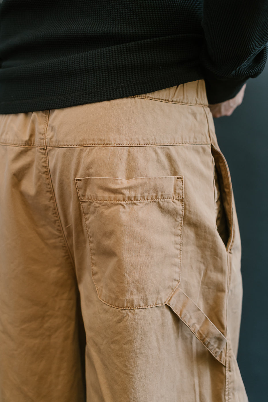 M-C-004 - Sultan Pants Fine Broken Twill - Almond