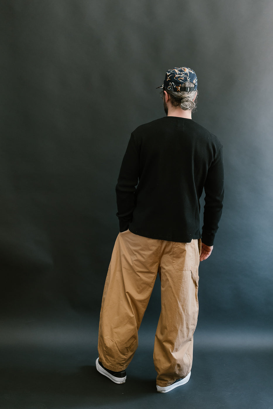 M-C-004 - Sultan Pants Fine Broken Twill - Almond