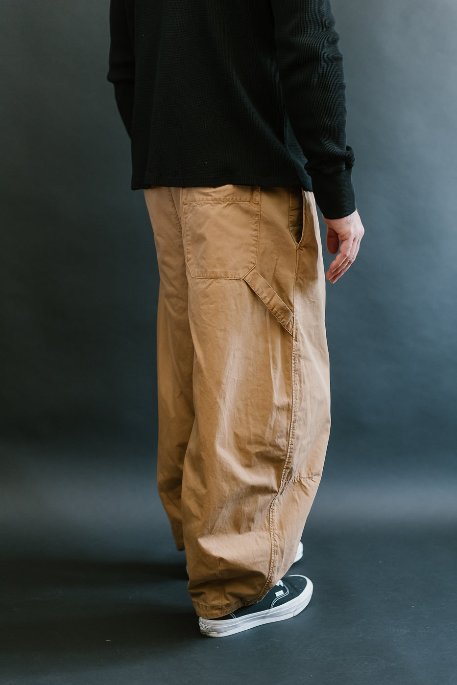 M-C-004 - Sultan Pants Fine Broken Twill - Almond