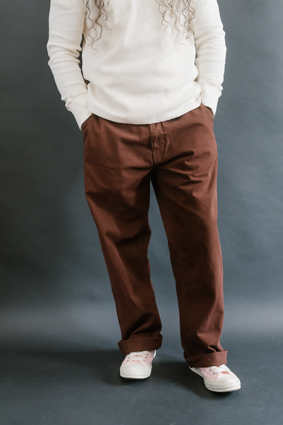 M-C-008 - Frisco Chino HBT - Chocolate