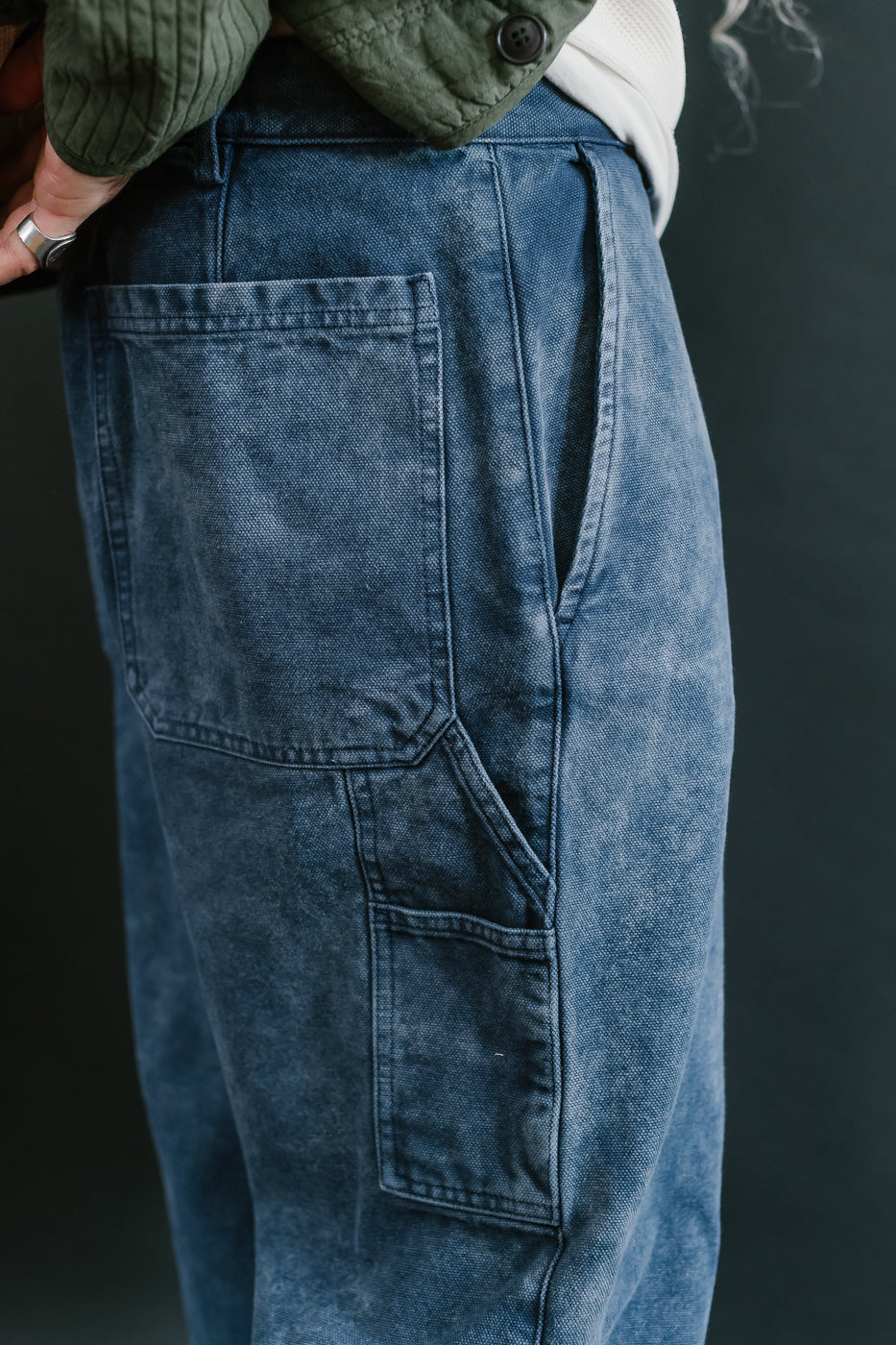 M-C-009 - Oakland Chino Canvas - Infinity Blue