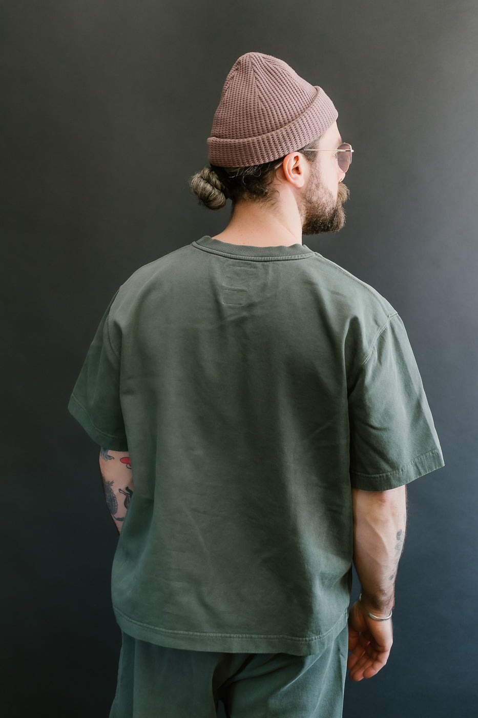 M-J-0001 - Power T Twill Jersey - Forest Green
