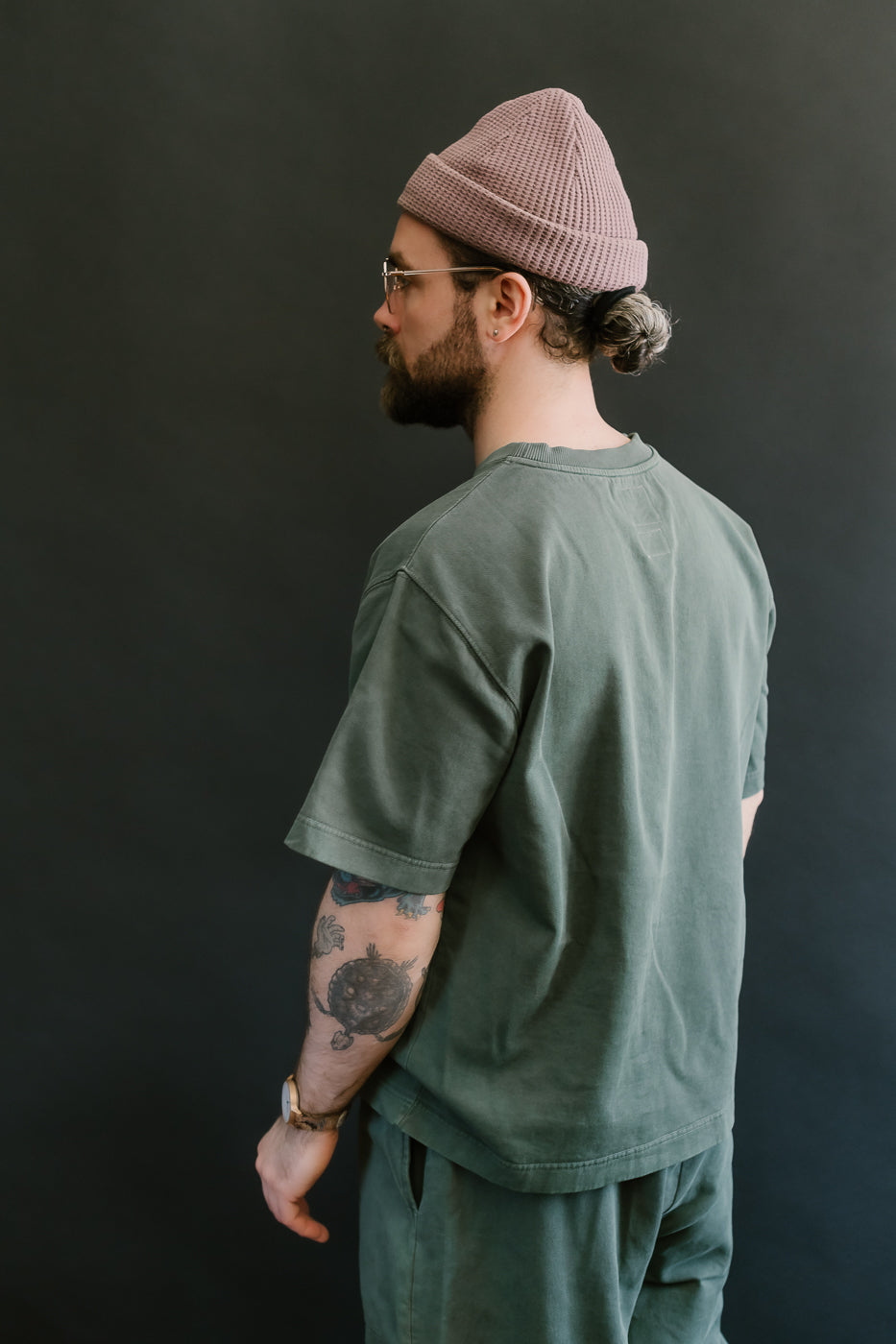 M-J-0001 - Power T Twill Jersey - Forest Green