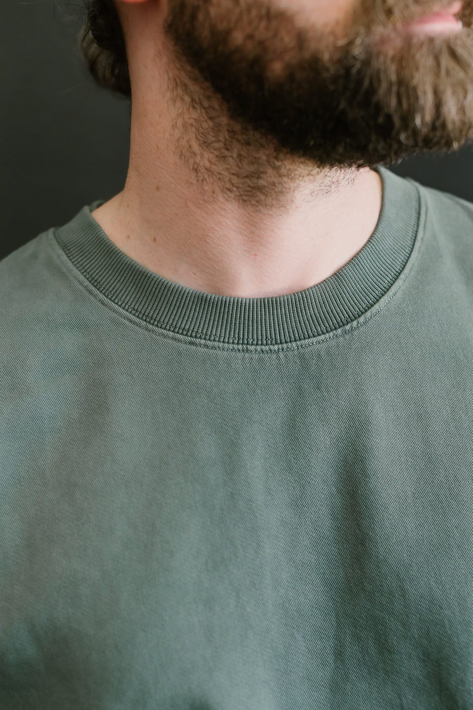 M-J-0001 - Power T Twill Jersey - Forest Green