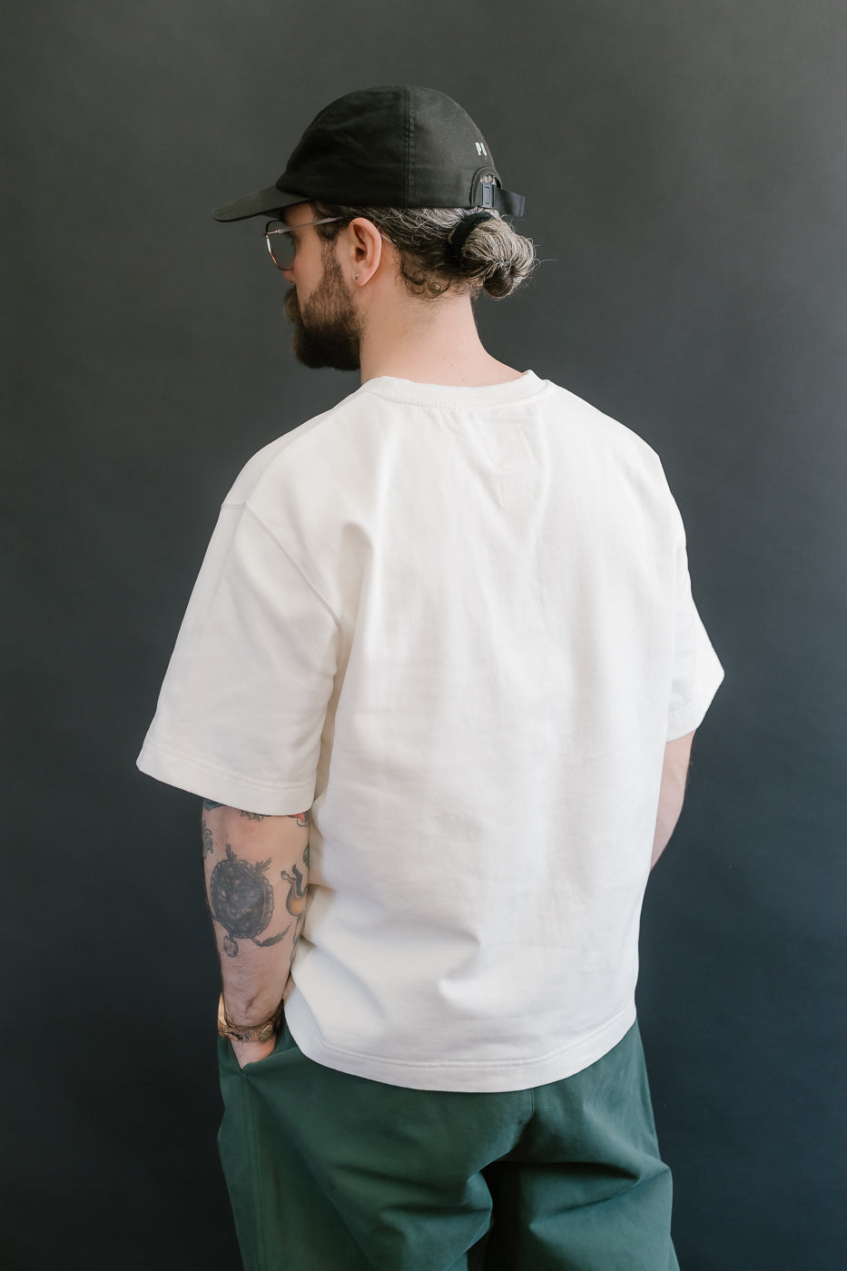 M-J-0001 - Power T Twill Jersey - Milk