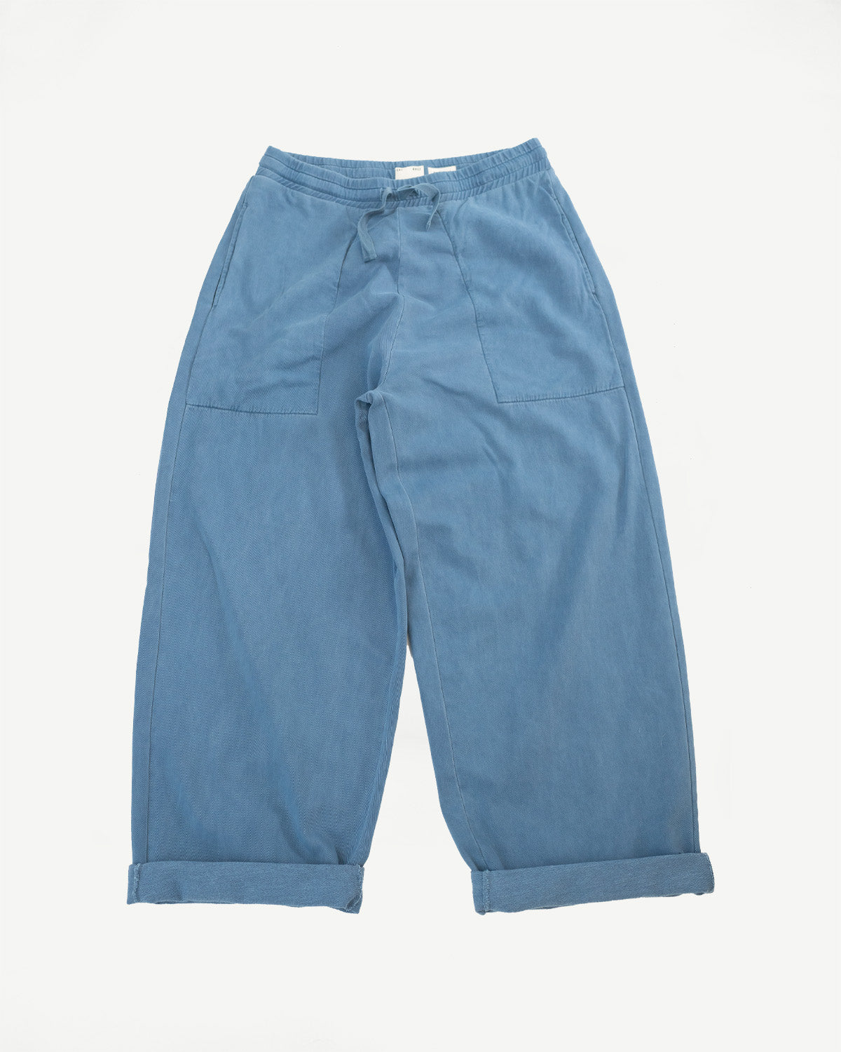 M-J-0003 - Reformer Pants Twill Jersey - Gaz Blue