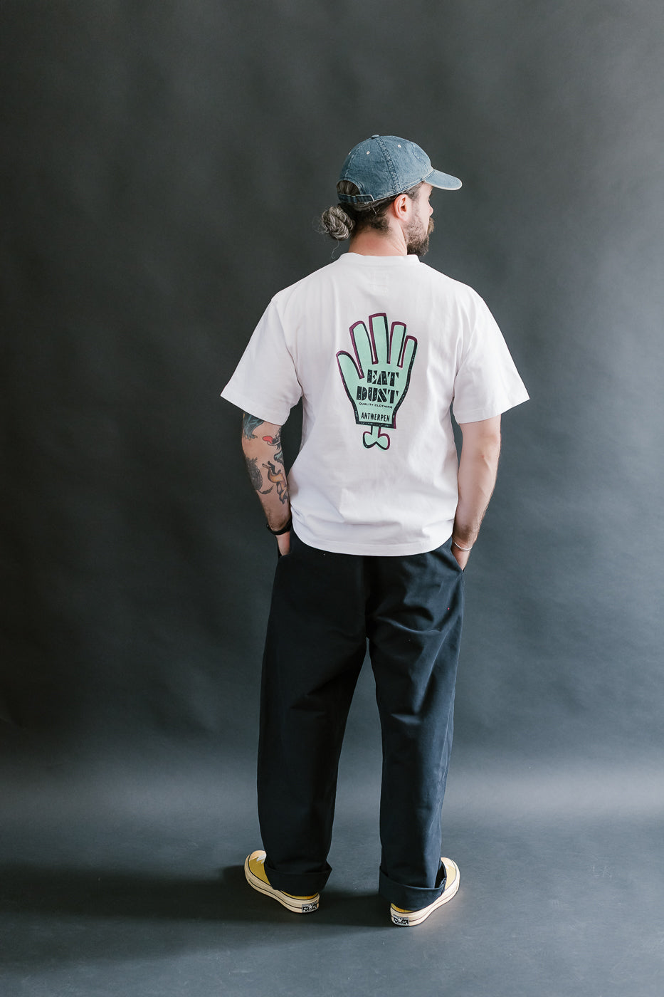 M-J-006 - Russel T-Shirt Antigoon - White