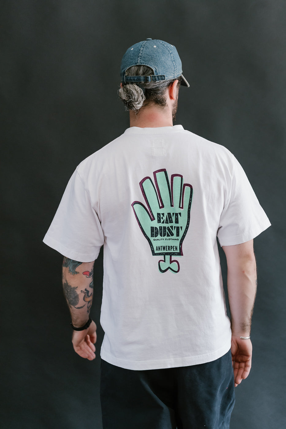 M-J-006 - Russel T-Shirt Antigoon - White