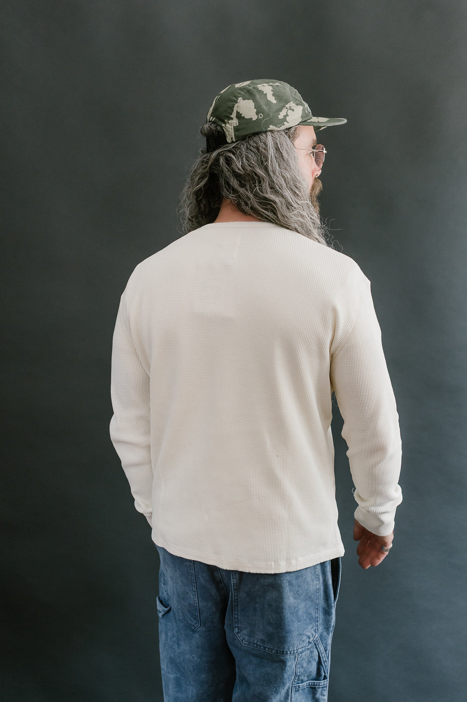 M-Z-J-NOS-008 - Thermo Waffle T Jersey - Off White