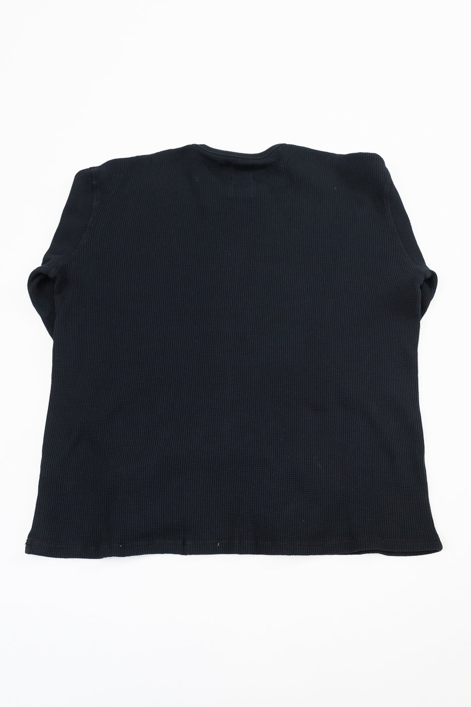 M-Z-J-NOS-900 - Thermo Waffle T Jersey - Black