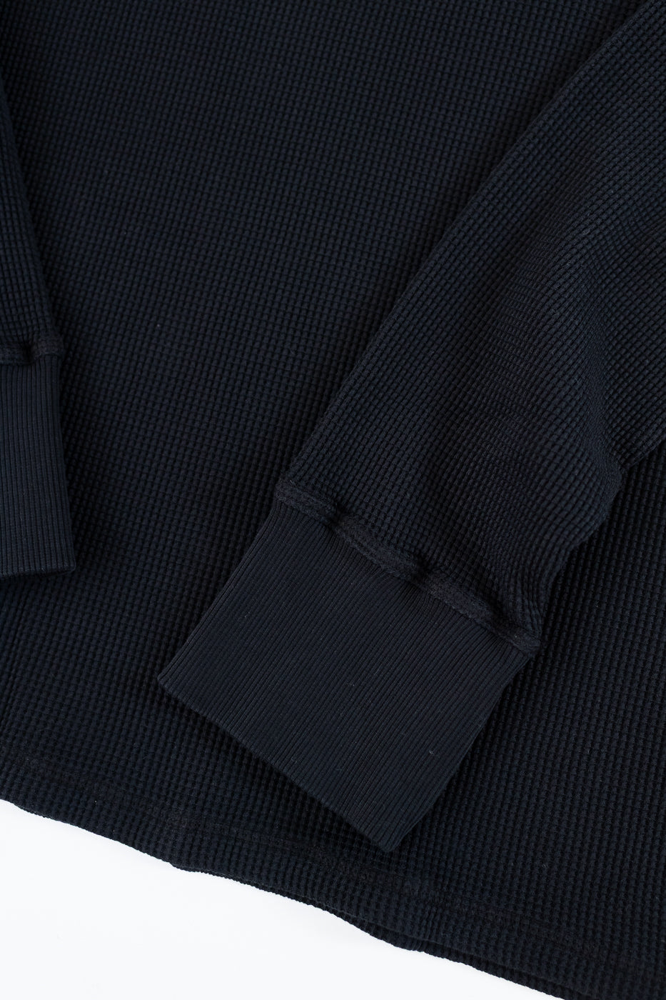 M-Z-J-NOS-900 - Thermo Waffle T Jersey - Black