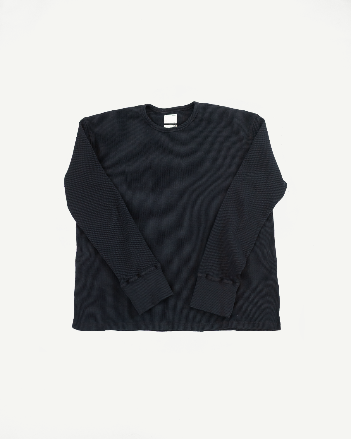 M-Z-J-NOS-900 - Thermo Waffle T Jersey - Black