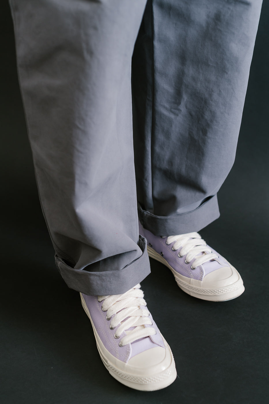 M-C-011 - Officer Chino Nebraska Cotton - Charcoal