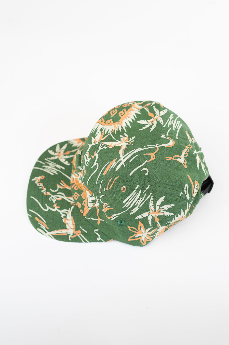 X-003-CCM-604 - 5-Panel Cap Casa Print - Green
