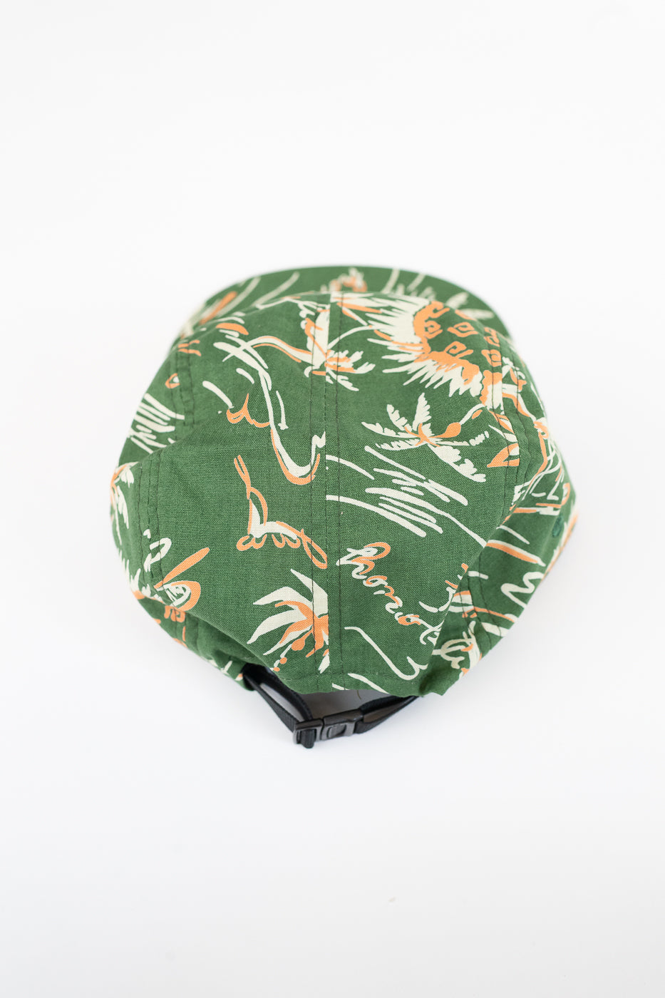 X-003-CCM-604 - 5-Panel Cap Casa Print - Green
