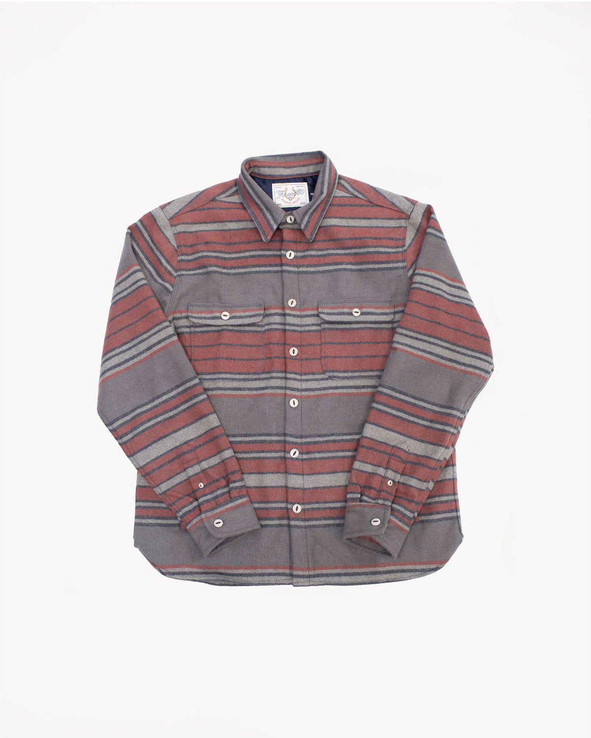 Alta Wool CPO - Cedar Stripe