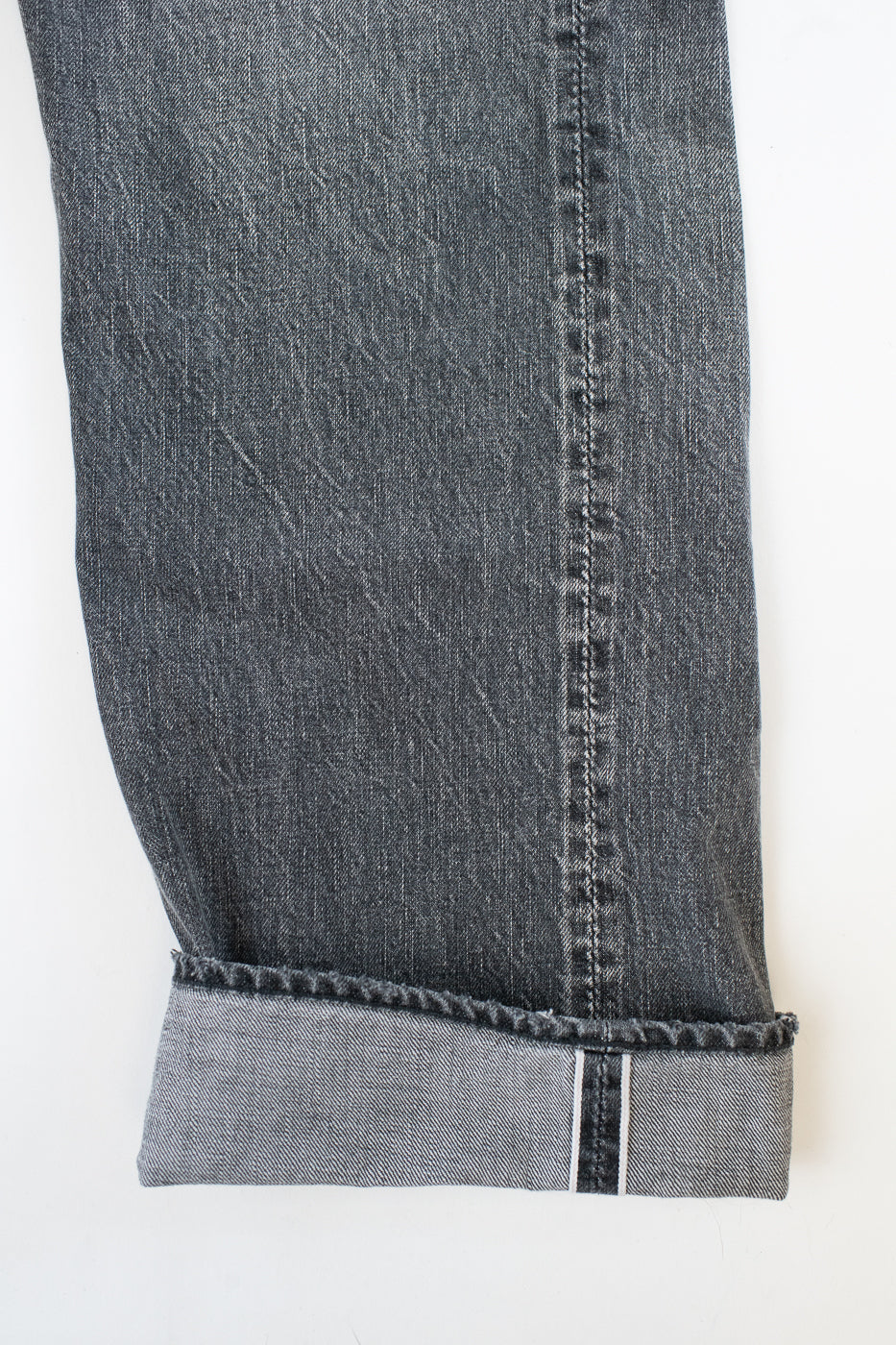 0105BKHW - 13.7oz Black Selvedge Denim Dartford - Wide Fit