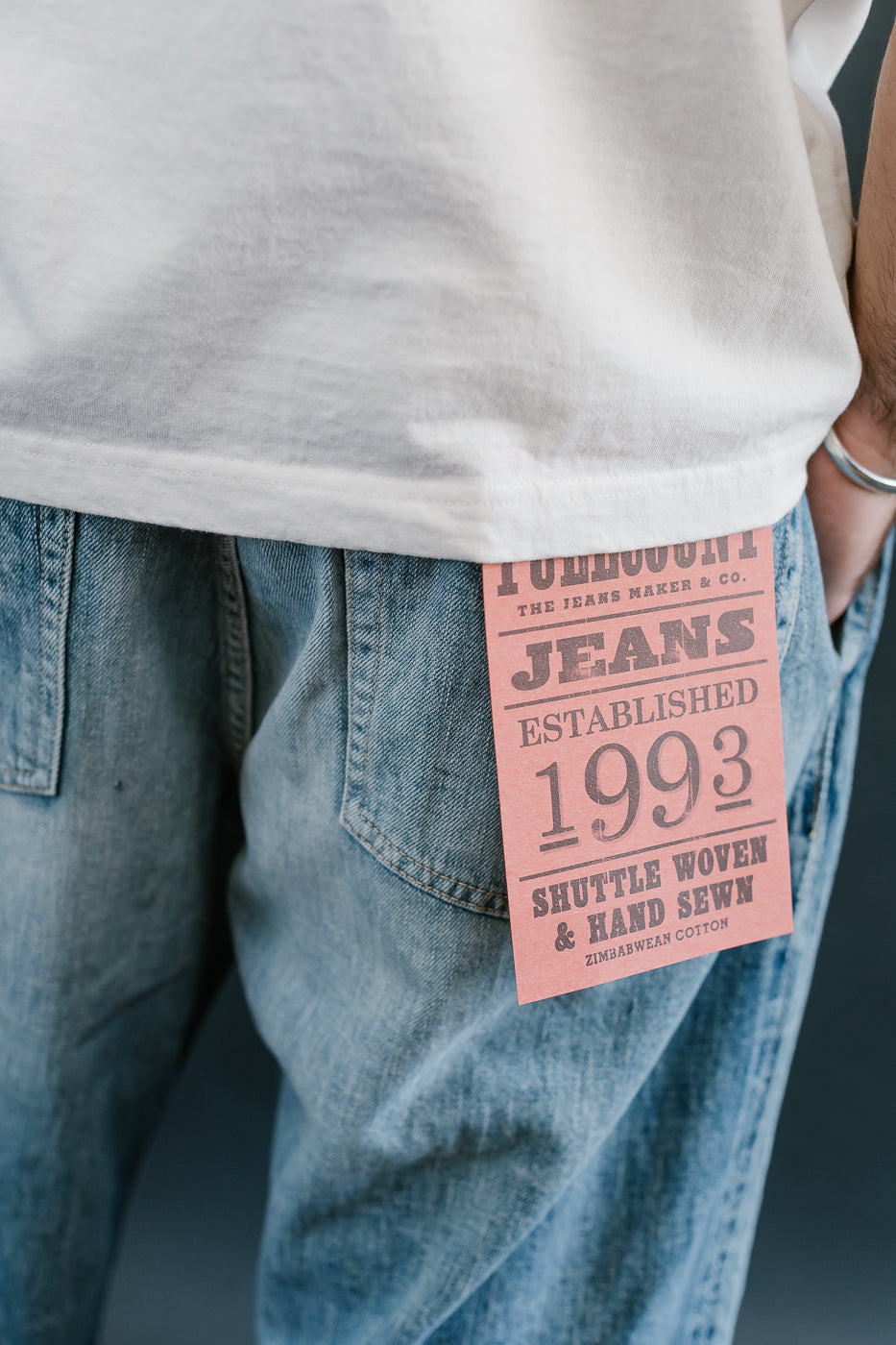 1001K - 11.5oz Hakima Denim - Wide Tuck