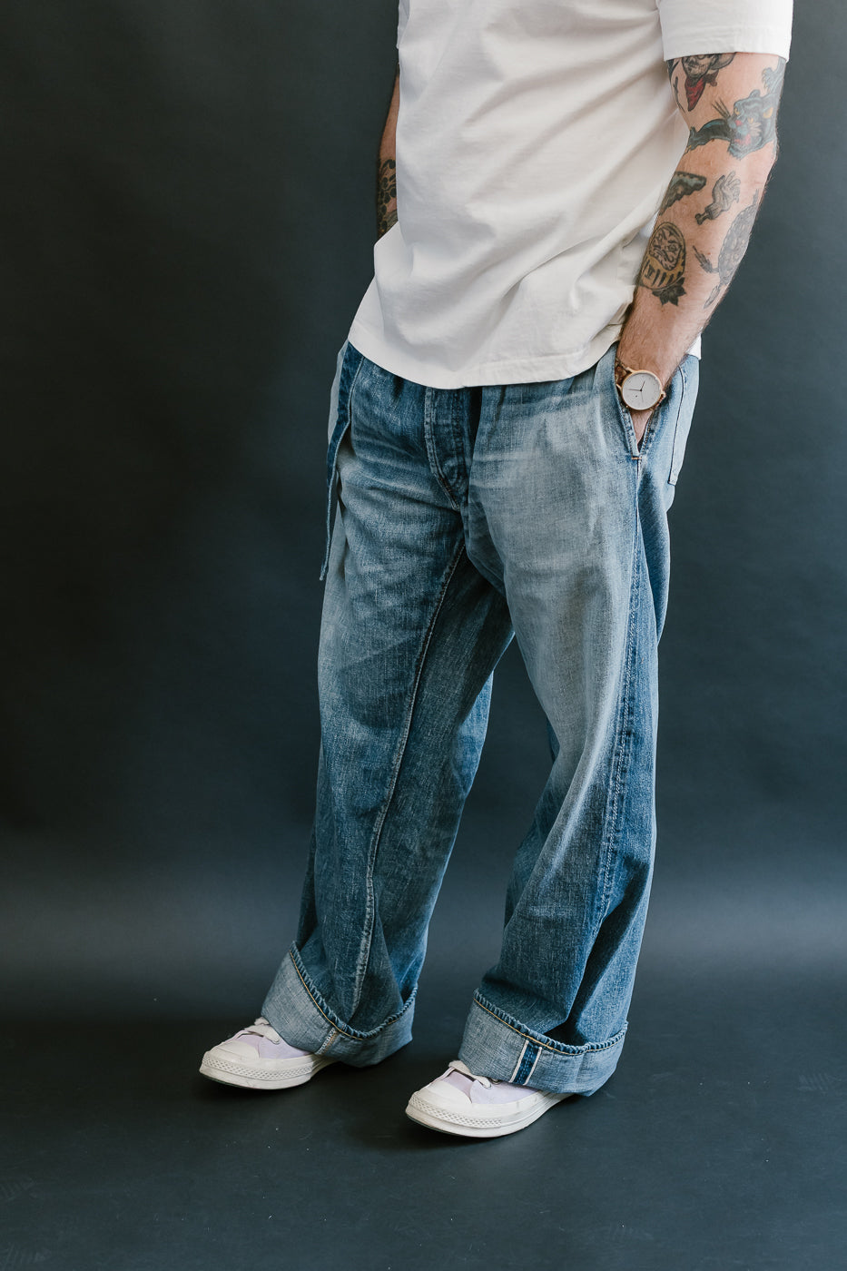 1001K - 11.5oz Hakima Denim - Wide Tuck