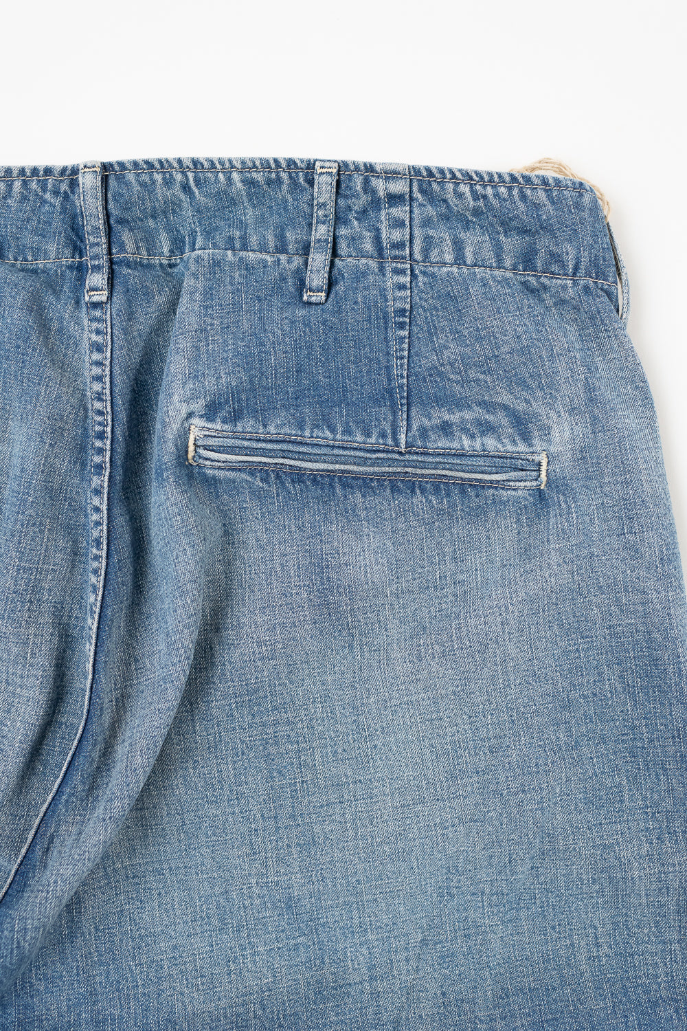 1201HW-24A M-41 Denim Trouser Indigo Hand Wash - Main Image