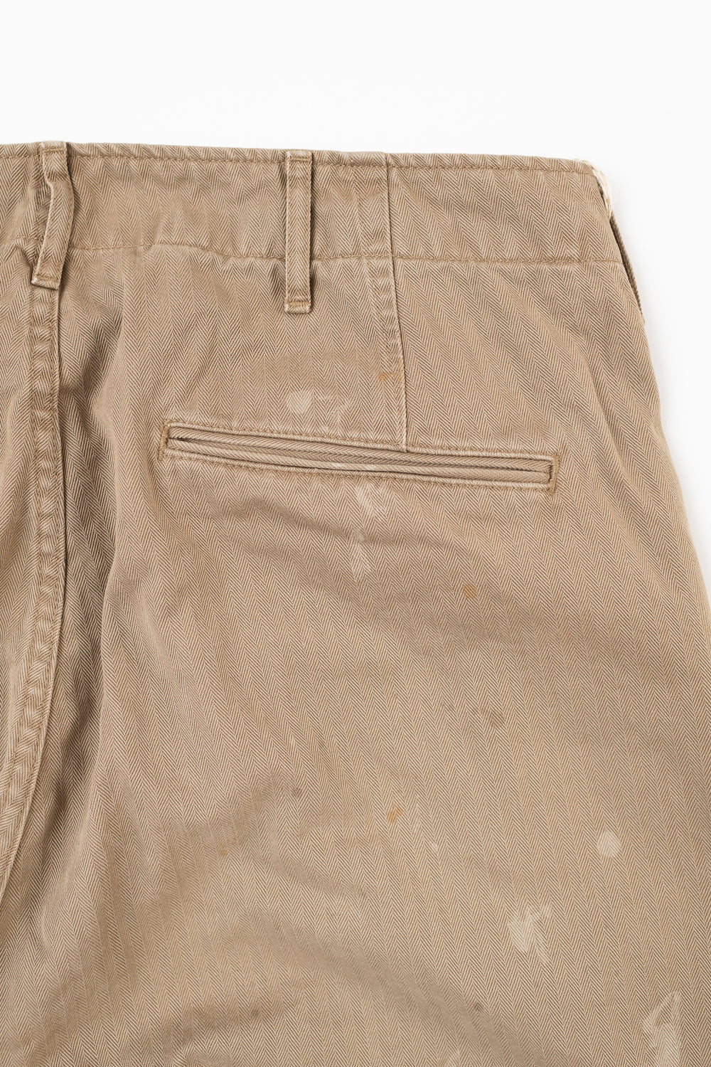1201-24B - M-42 HBT Trousers - O.D. Hand Vintaged