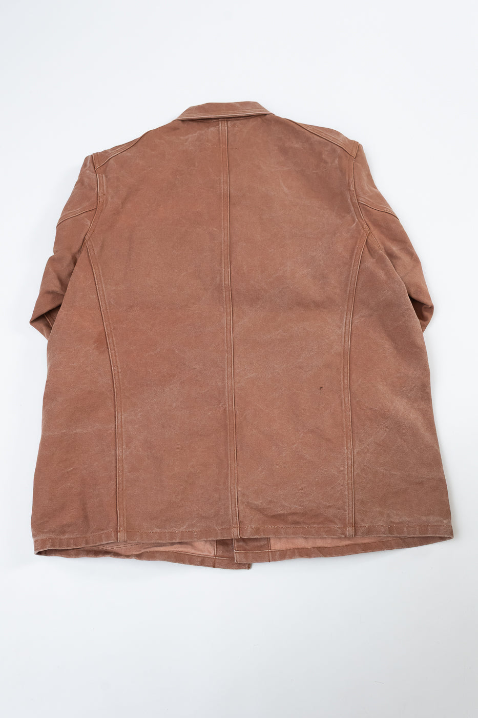 2015-12 - Early 1900s Persimmon Tannin Dye Heavy Duck Chore Jacket - Brown