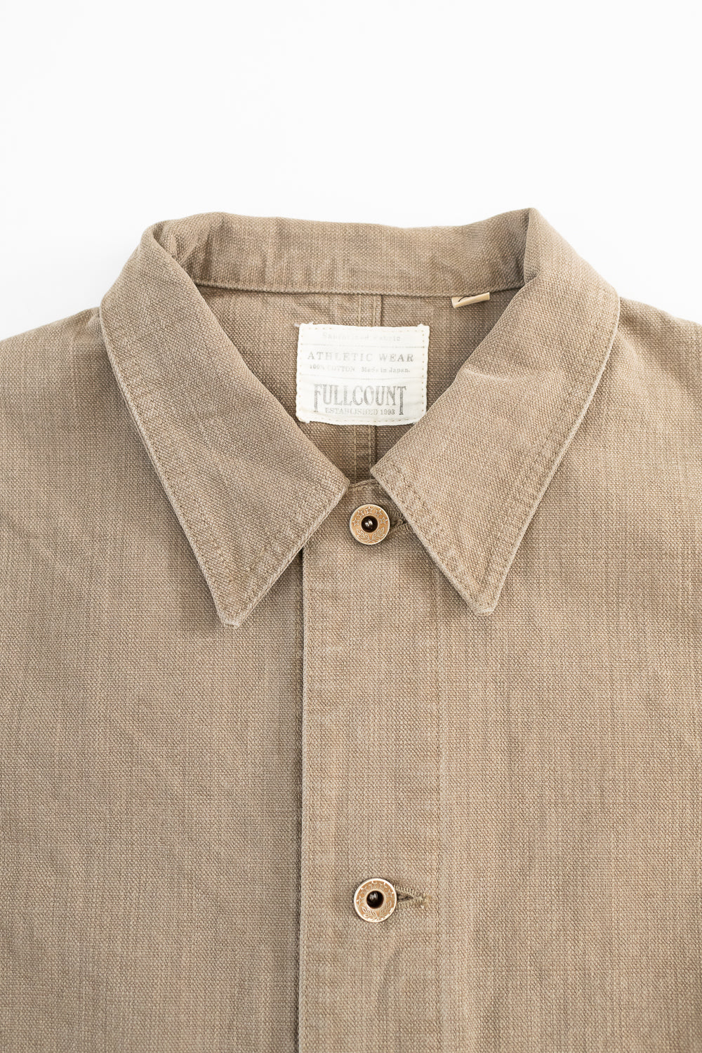 2015-8 - 14oz Sulfur Dye Heavy Oxford Chore Jacket - Olive Drab
